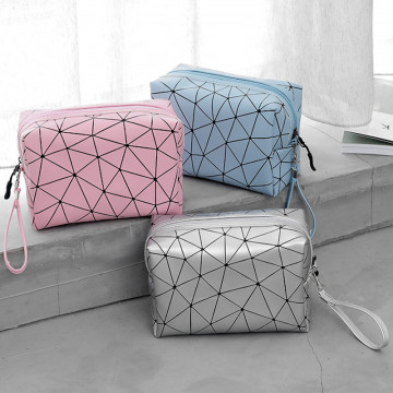 Geometric Cosmetic Bag 